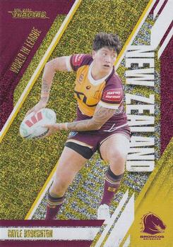 2024 NRL Traders Titanium - World In League Gold #WLG02 Gayle Broughton Front